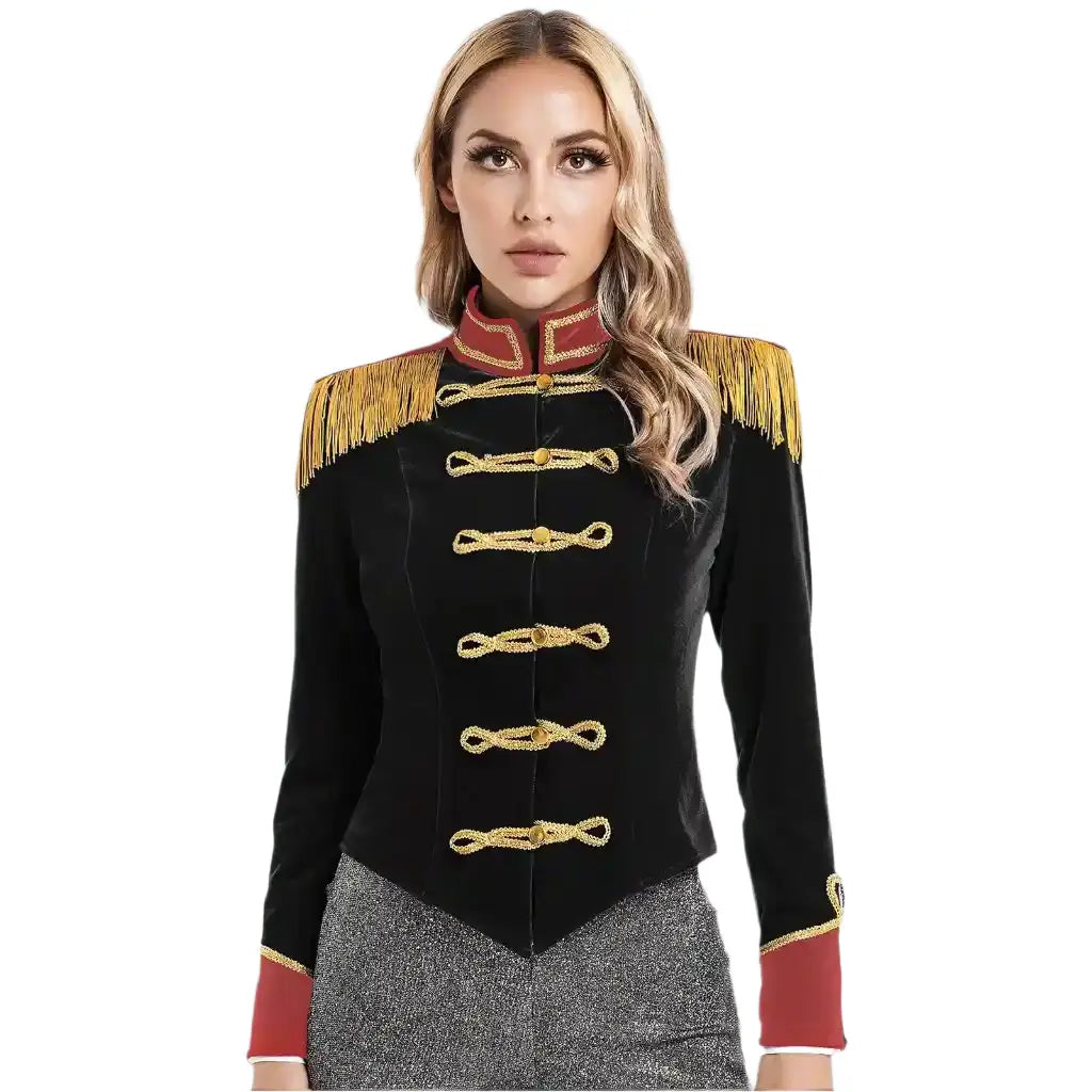 lady black ringmaster costume