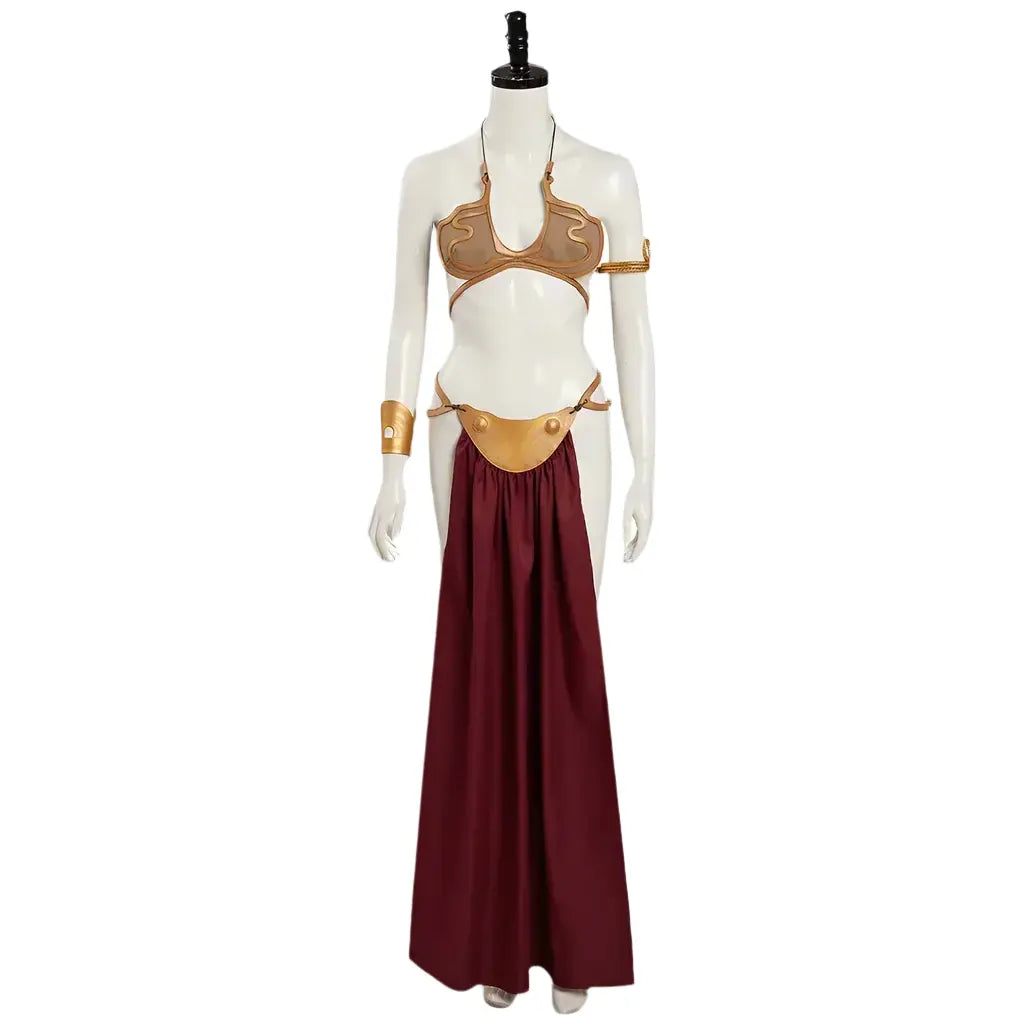leia metal bikini costume