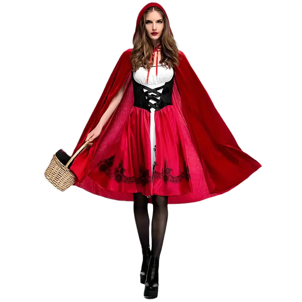 little red riding hood and wolf costume for adults