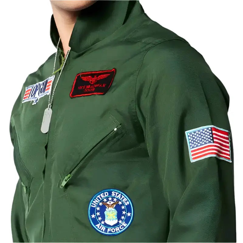 mens fighter pilot costume