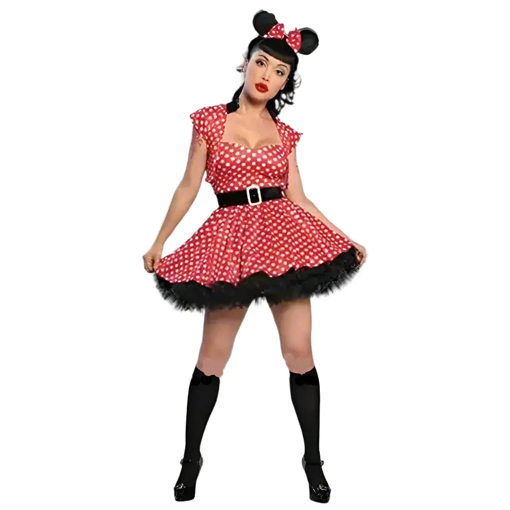 minnie mouse red dress