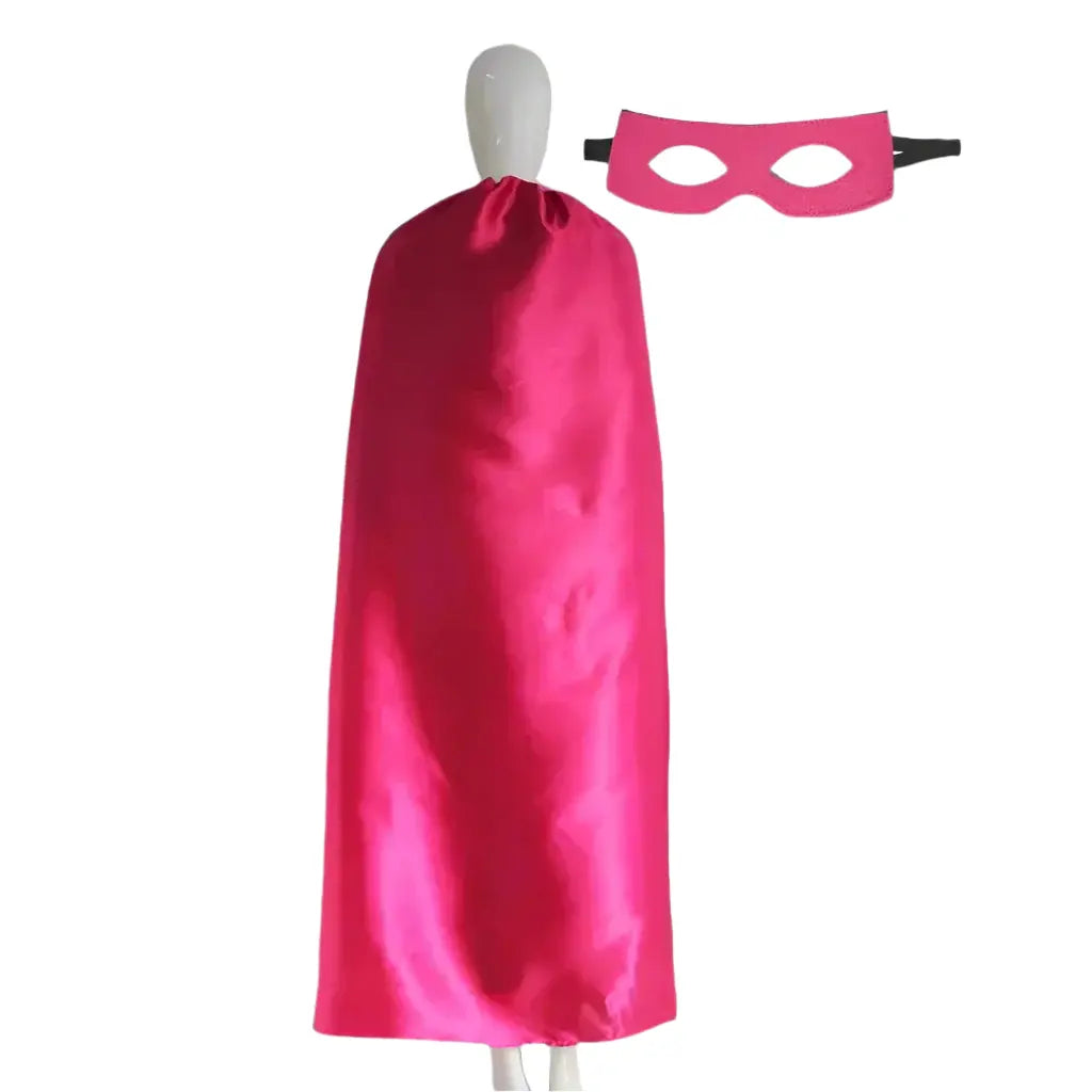 pink superhero cape
