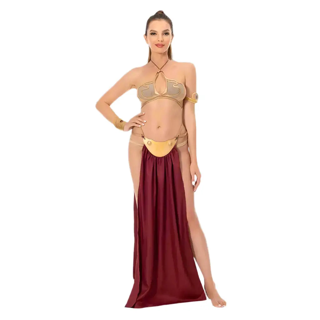 princess leia gold bikini costume