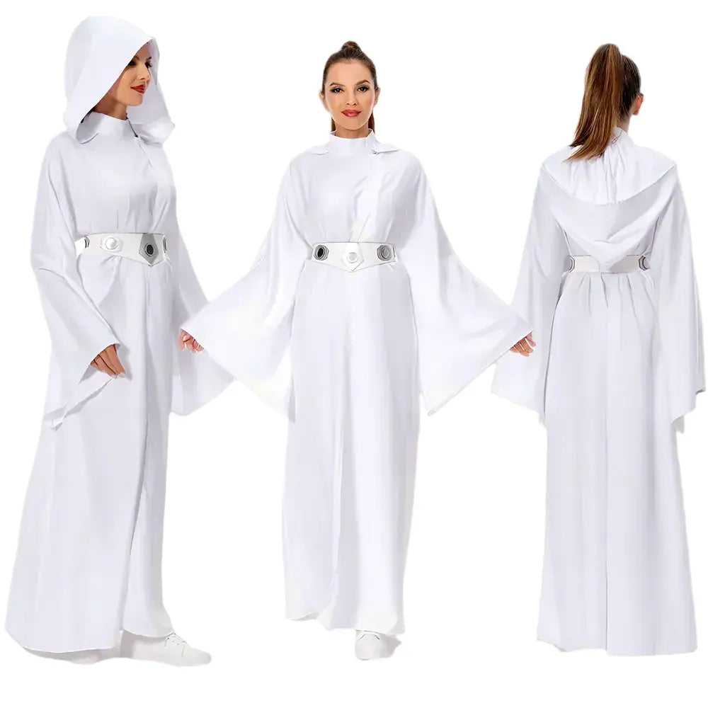 princess leia white robe