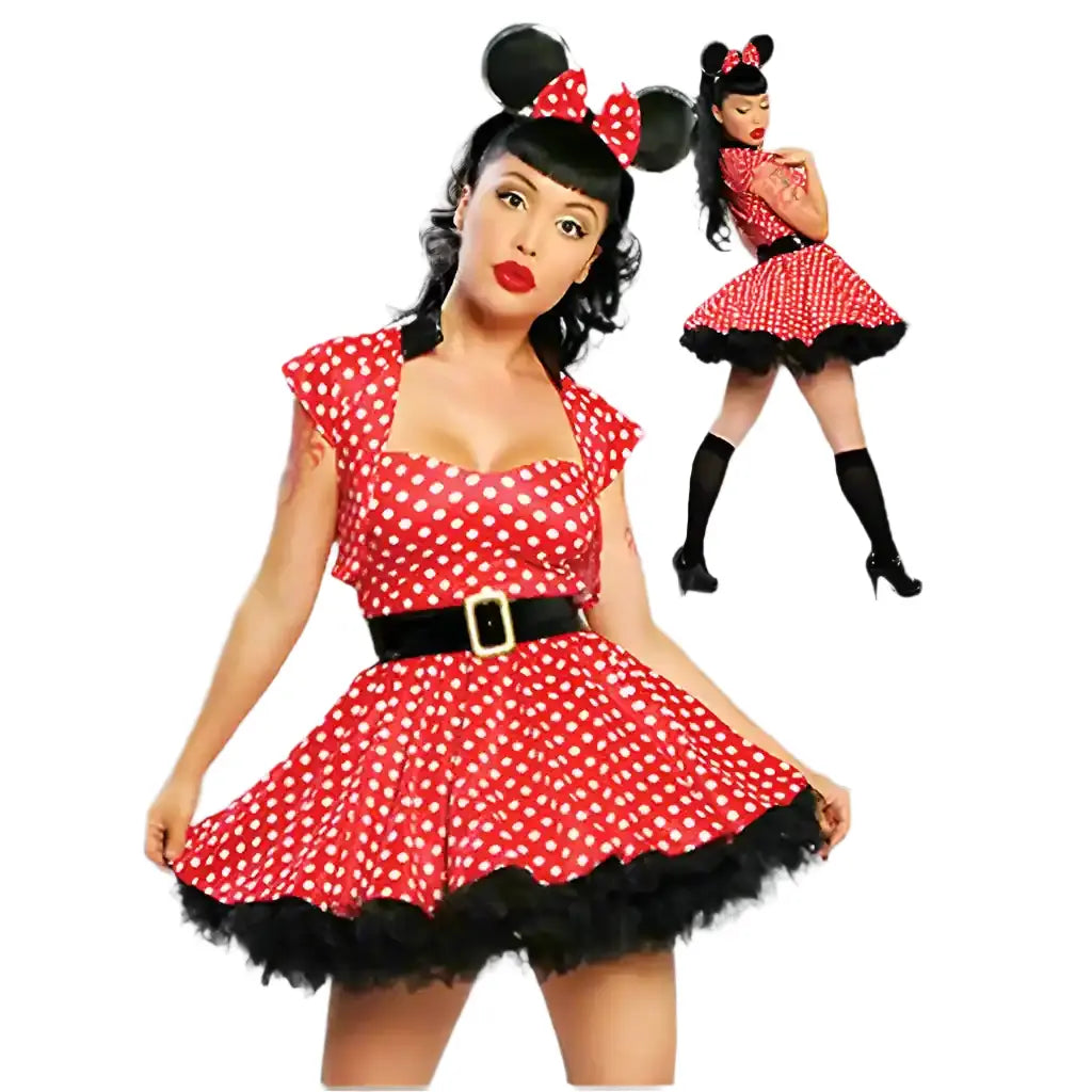 red minnie costume
