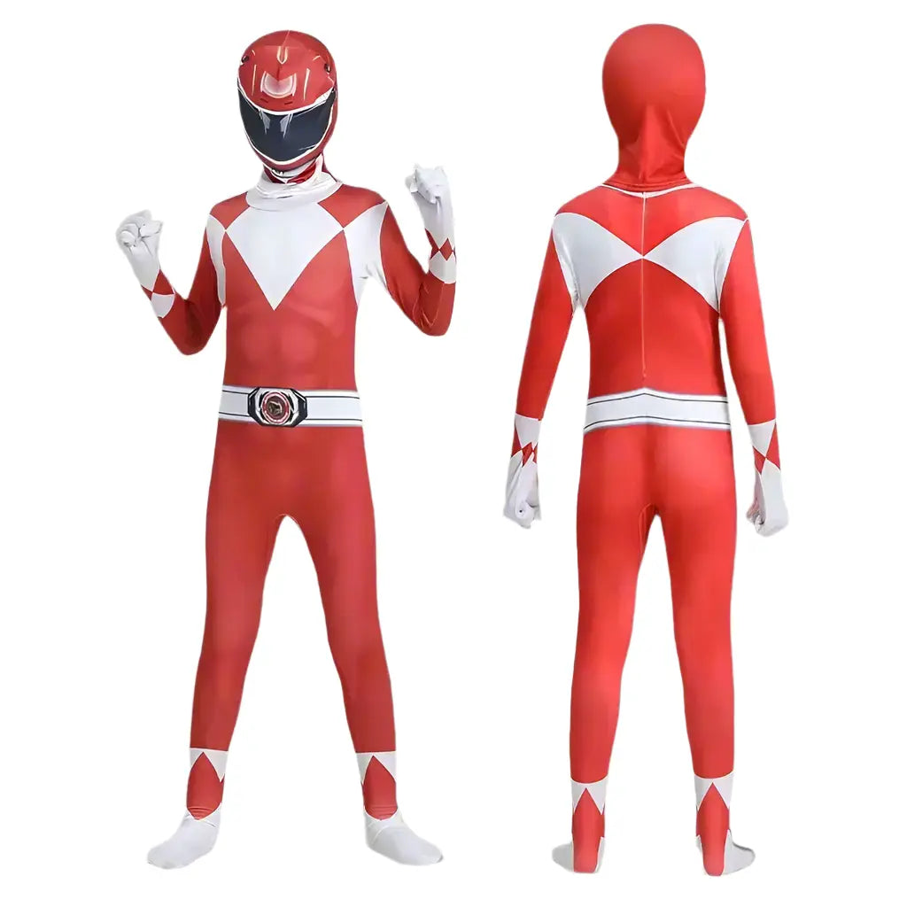 red power ranger costume adults