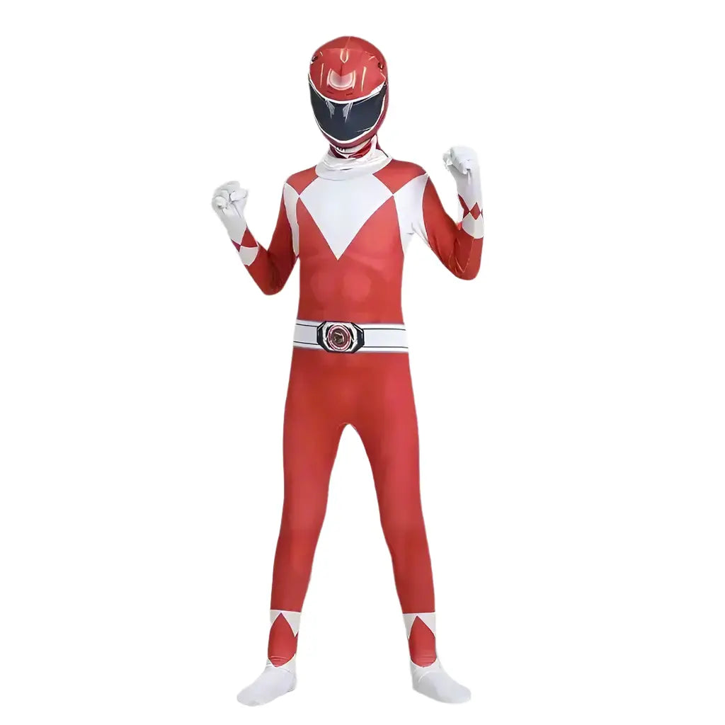red power ranger costume