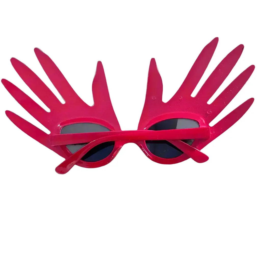 red terrifier hand glasses