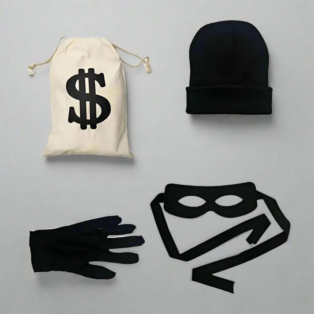 robber fancy dress accessories