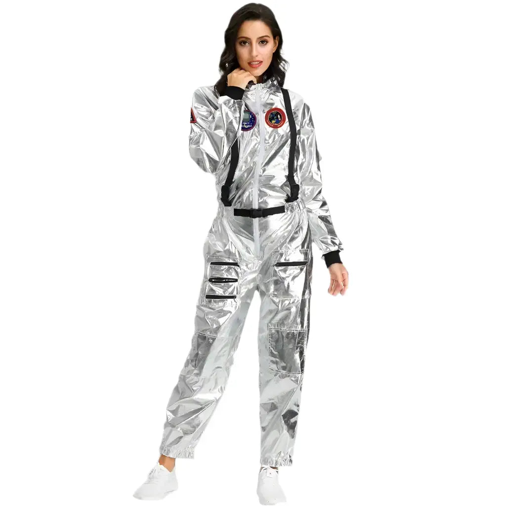silver astronaut costume womens