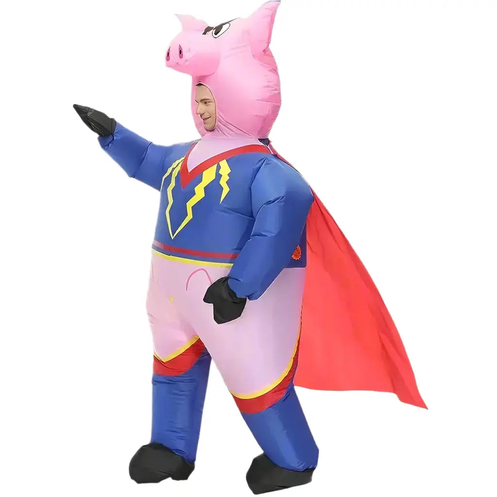 superhero pig costume