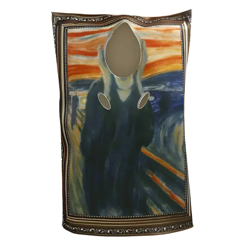 the scream painting adult costume
