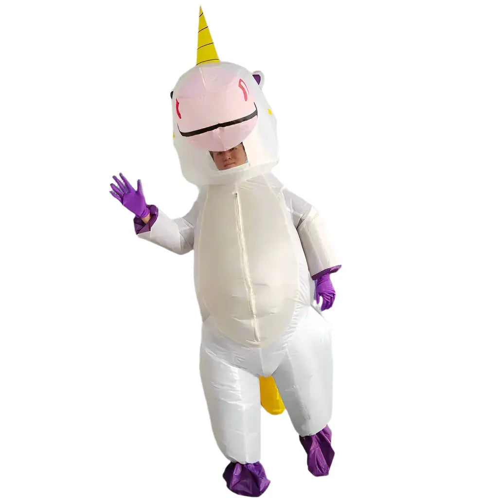 unicorn blow up suit