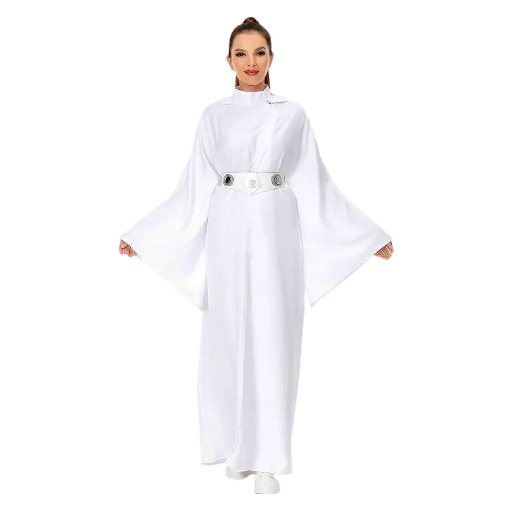 white princess leia dress