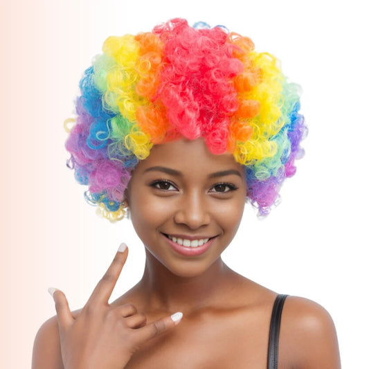 Coloured Afro Wigs