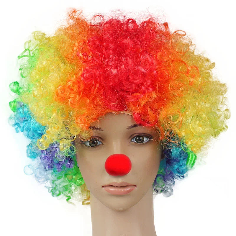 Rainbow Afro Wig
