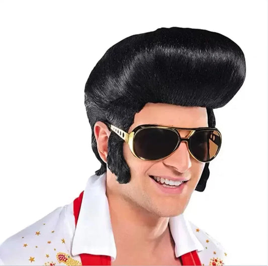 Elvis Wig And Glasses