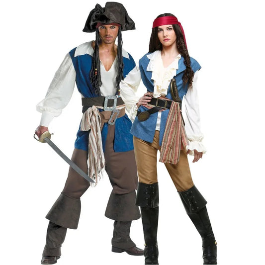 Blue Pirate Costume