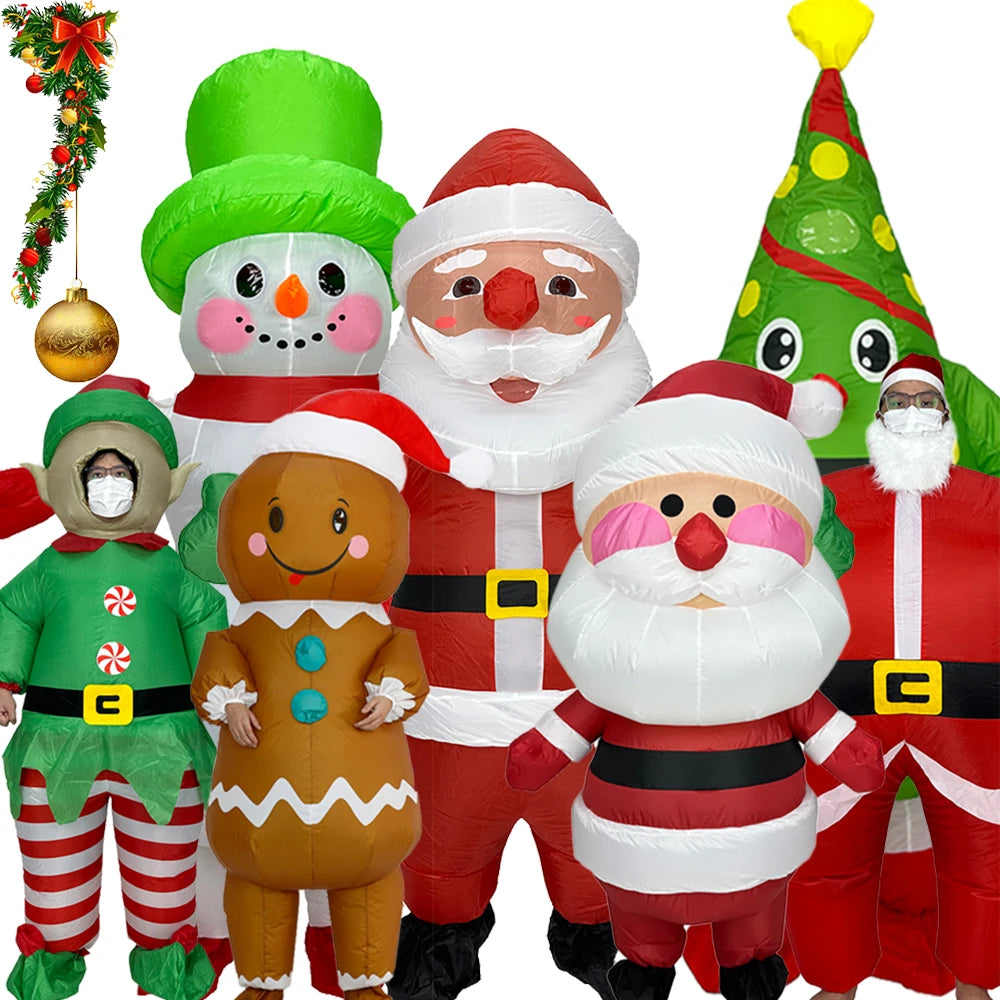 Inflatable Christmas Costume