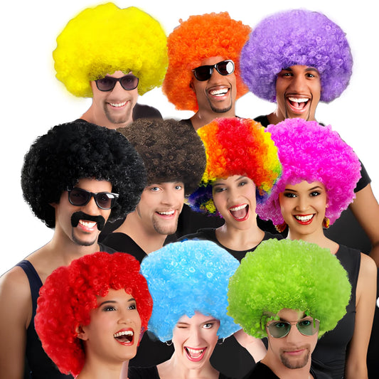 Coloured Afro Wigs