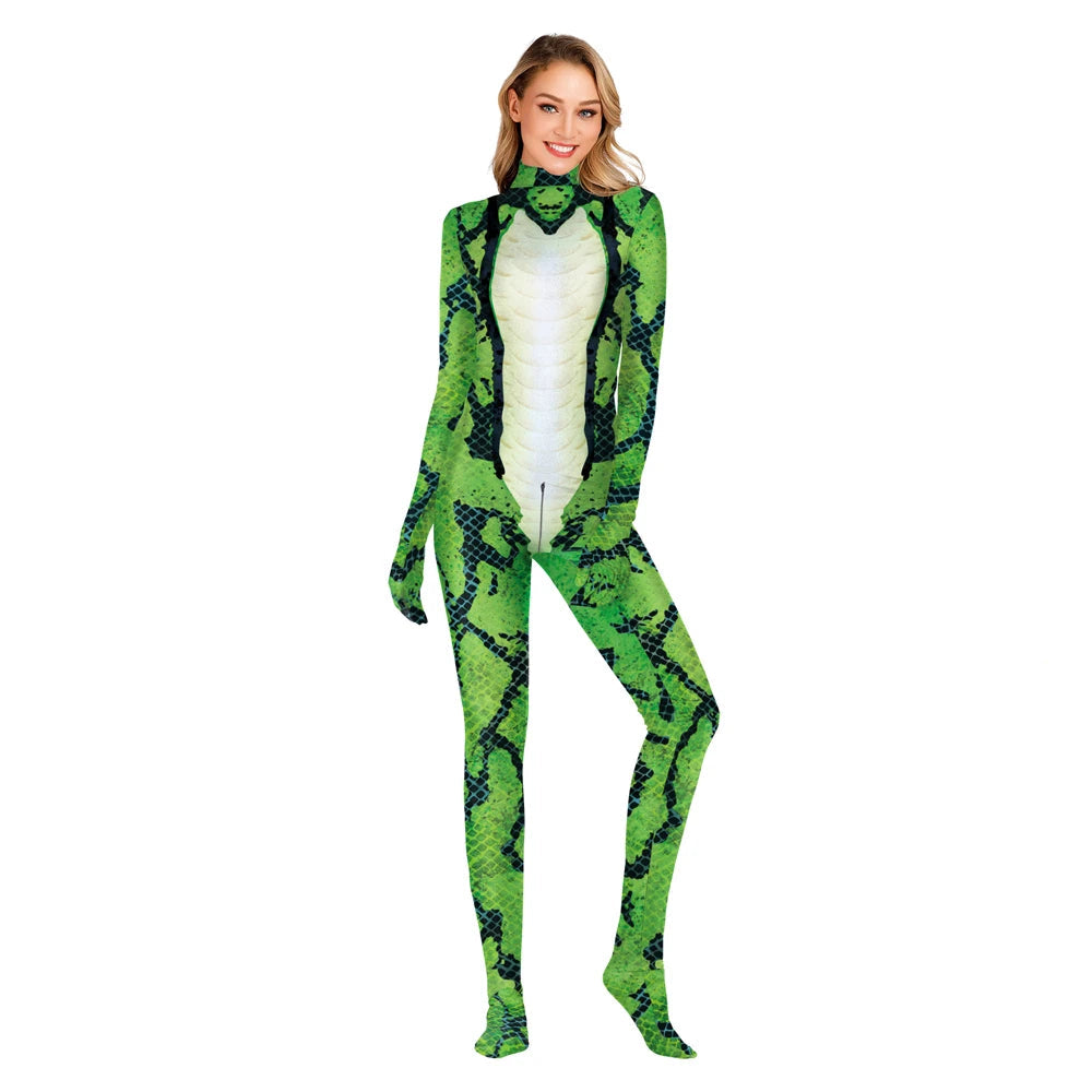 Snake Jumpsuit Costume