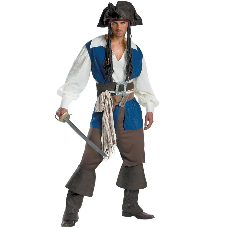 Blue Pirate Costume