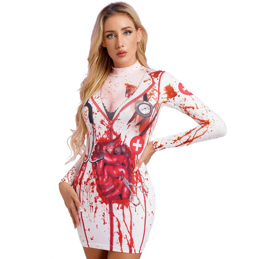 Bloody Nurse Costume