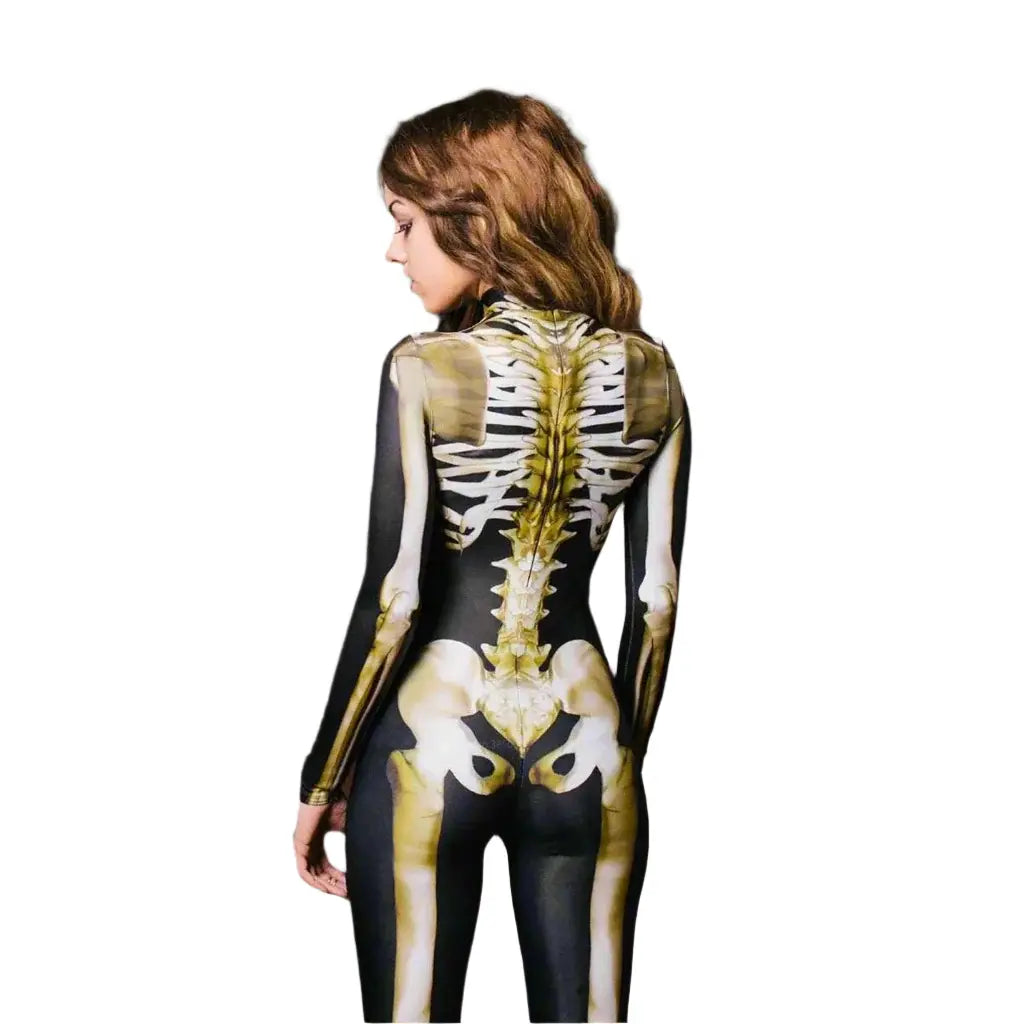 Gold Skeleton Costume