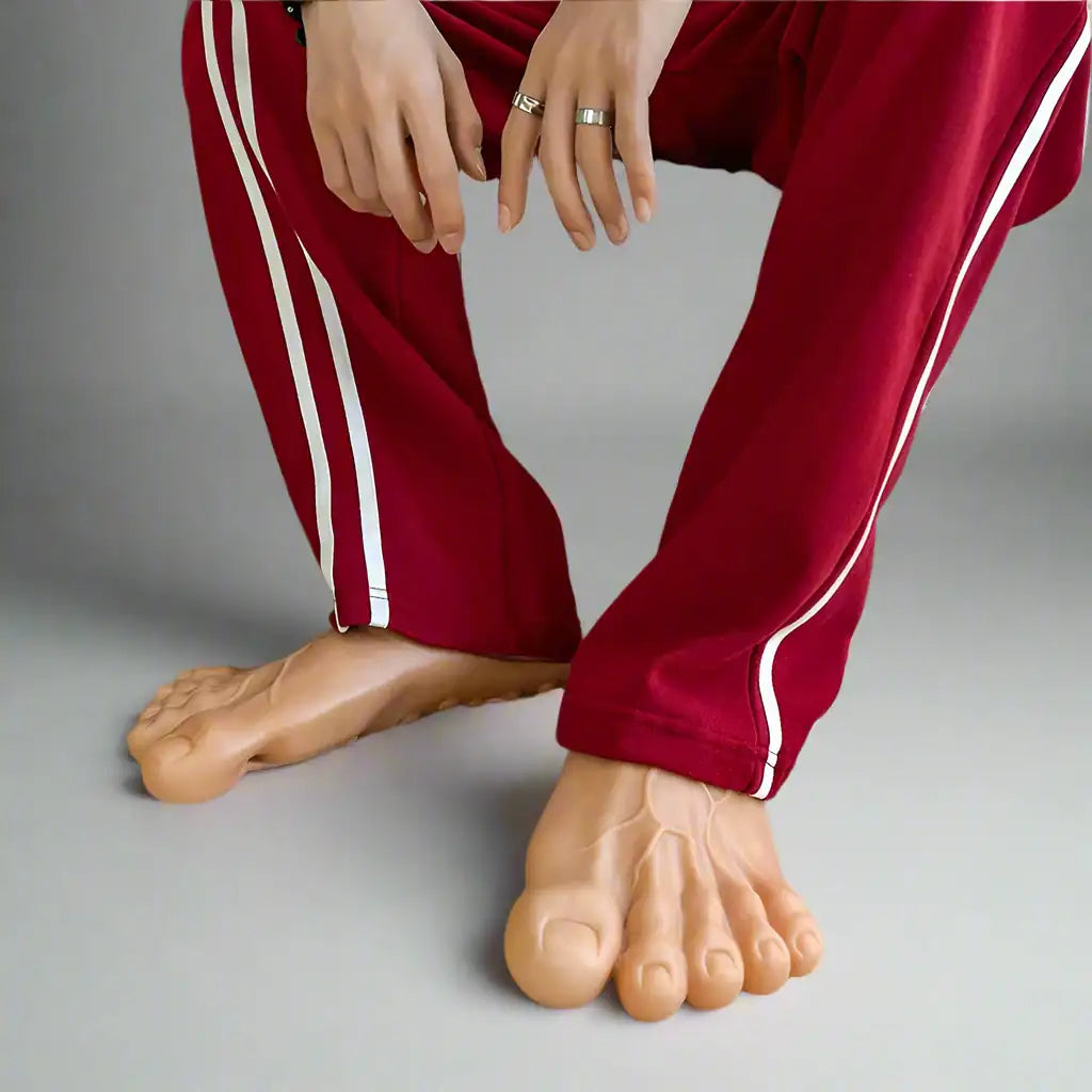 fake feet slipper