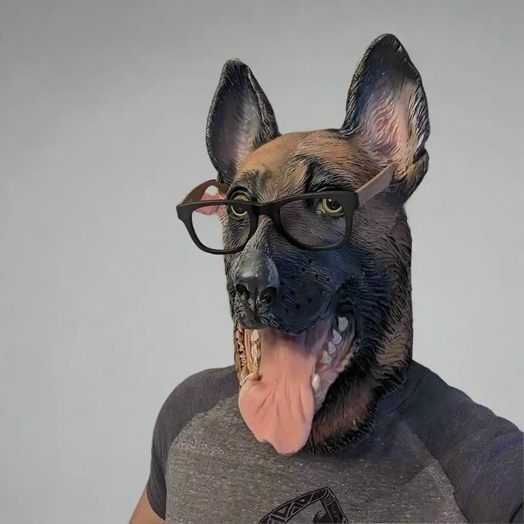 german shepherd face mask
