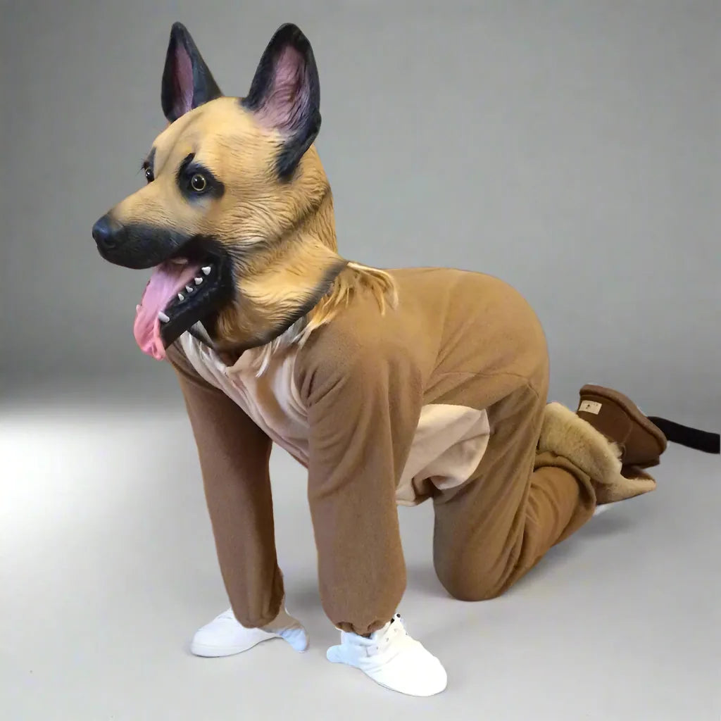 german shepherd head mask