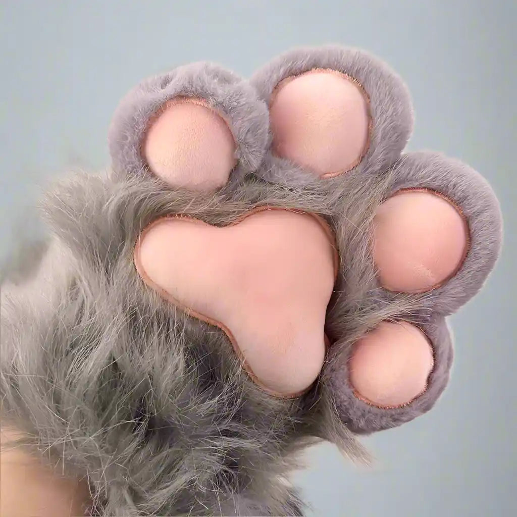 kitty paw gloves