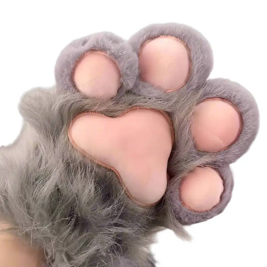 kitty paw gloves
