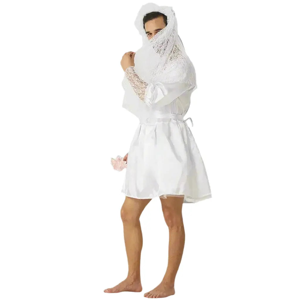 male bride fancy dress