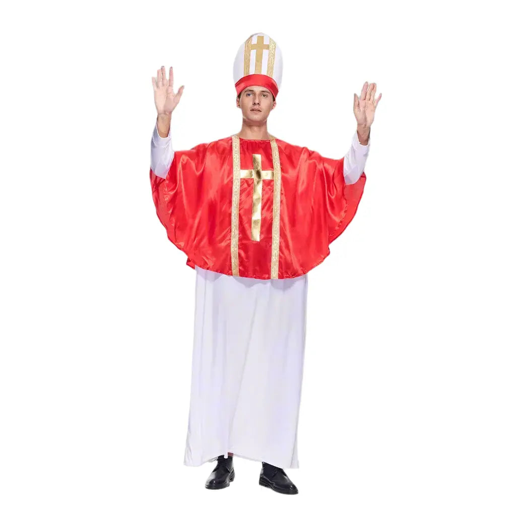 red pope outfit